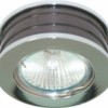 Светильник встраиваемый Feron DL153 потолочный MR16 G5.3 хром-черный