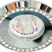 Светильник встраиваемый Feron DL104-C потолочный MR16 G5.3 хром