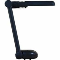 Светильник настольный ESТ 9W 230V G23 черный c лампой DE1105