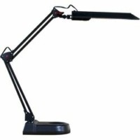 Светильник настольный ESТ 11W 230V G23 черный c лампой DE1115