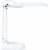 Светильник настольный ESТ 11W 230V G23 белый c лампой DE1120