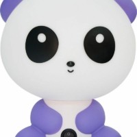 Настольная лампа Feron DE1602 E14 сиреневый