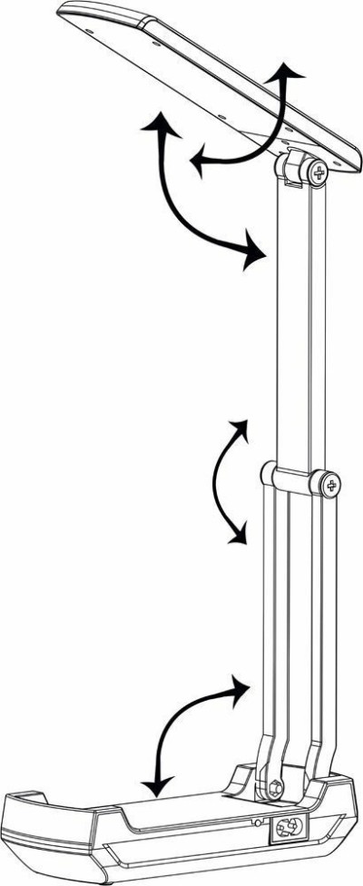 Светильник светодиодный настольный Feron DE1703 2,6W голубой — изображение 5