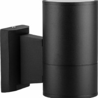 Светильник садово-парковый Feron DH0701 на стену вверх E27 230В черный