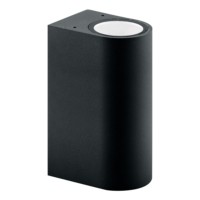 Светильник садово-парковый Feron DH015 на стену 2*GU10 230V черный