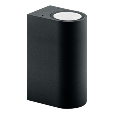 Светильник садово-парковый Feron DH015 на стену 2*GU10 230V черный