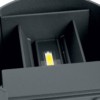 Светильник светодиодный уличный Feron DH013 2*3W 450Lm 4000K черный