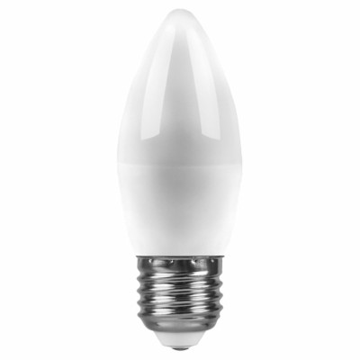 Лампа СДЛ Feron LB-570 Свеча E27 9W 2700K — изображение 2