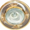 Светильник встраиваемый Feron DL246 потолочный MR16 G5.3 титан-золото