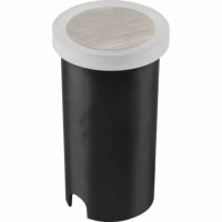 Светильник светодиодный Feron LN010 встраиваемый 1W 3000K IP67 белый матовый/хром