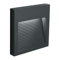 Светильник светодиодный Feron DH204 накладной 5W 4000K IP65 серый