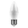 Лампа СДЛ Feron LB-72 Свеча E27 5W 2700K