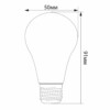 Лампа СДЛ Feron LB-375 E27 3W желтый