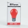 Лампа СДЛ Feron LB-375 E27 3W красный