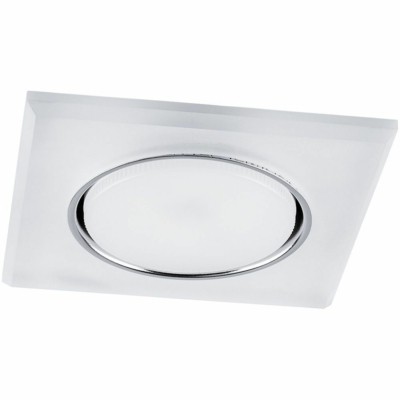 Светильник встраиваемый с белой LED подсветкой Feron CD5022 потолочный GX53 без лампы белый матовый