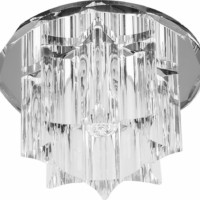 Светильник встраиваемый Feron CD2500 потолочный JСD G9 прозрачный