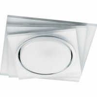 Светильник встраиваемый с белой LED подсветкой Feron CD5023 потолочный GX53 без лампы матовый