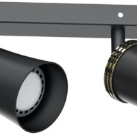 Светильник Feron ML222 настенно-потолочный под лампу GU10 черный