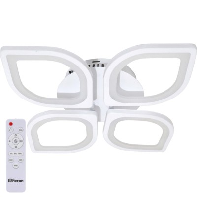 Светильник светодиодный управляемый накладной Feron AL5950 тарелка 86W 3000К-6500K