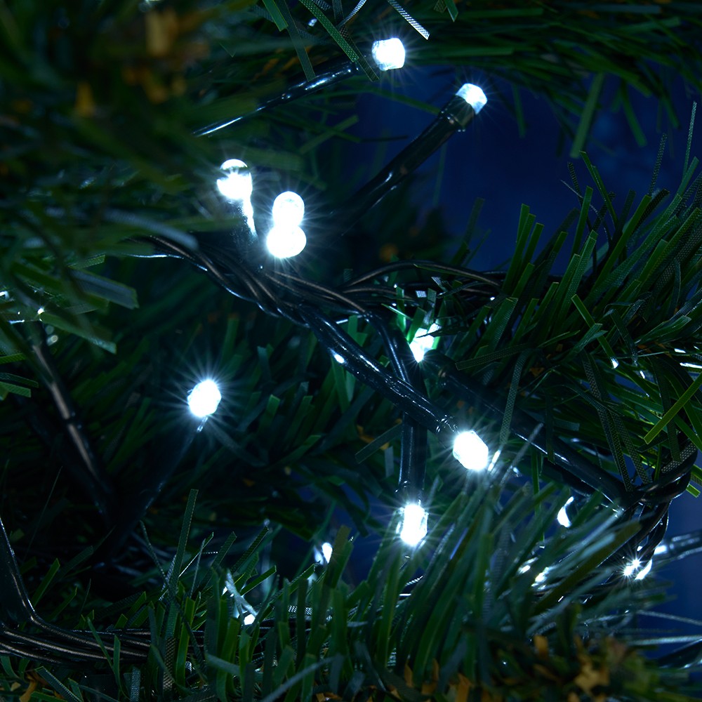 Светодиодная гирлянда Feron CL10 линейная 20м + 3м 230V 5000К c питанием от сети зеленый шнур — изображение 5