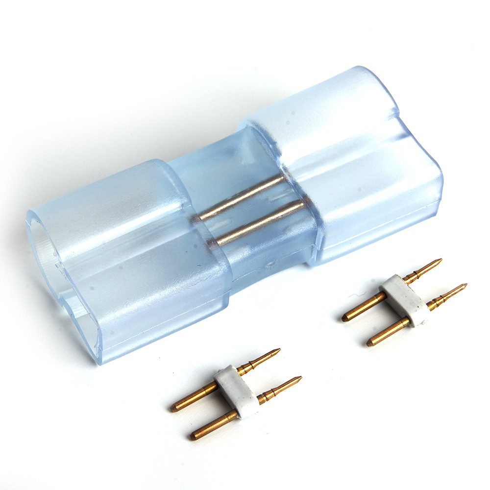 Соединитель прямой для светодиодной ленты 220V LS721 LD513 — изображение 2