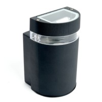 Светильник садово-парковый Feron DH1701 на стену вверх GU10 230В черный