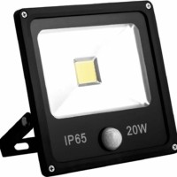 Прожектор светодиодный Feron с встроенным датчиком LL-861 IP65 20W 6400K