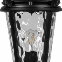 Светильник садово-парковый Feron PL4003 круглый на столб 60Вт 230В E27 черный