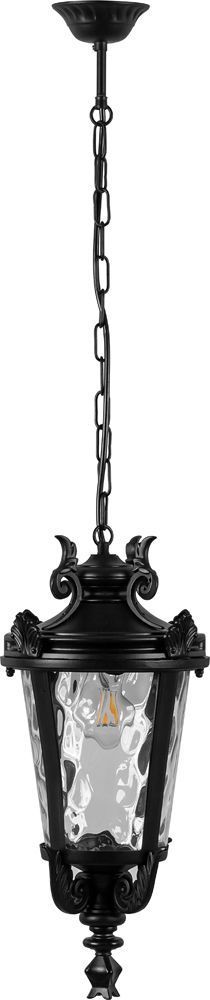 Светильник садово-парковый Feron PL4005 круглый на цепочке 60Вт 230В E27 черный