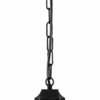 Светильник садово-парковый Feron PL4034 восьмигранный на цепочке 60Вт 230В E27 черный