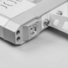 Светодиодный уличный фонарь консольный на солнечной батарее Feron SP2335 8W 6400K с датчиком движения серый