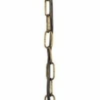 Светильник садово-парковый Feron PL4085 четырехгранный на цепочке 100Вт E27 230В черное золото