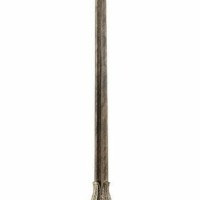 Светильник садово-парковый Feron PL5109 столб четырехгранный 2×100Вт 230В E27 черное золото