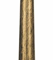 Светильник садово-парковый Feron PL4096 столб четырехгранный 60Вт E27 230В черное золото