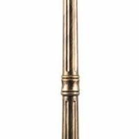 Светильник садово-парковый Feron PL5038 столб круглый 2×100Вт 230В E27 черное золото