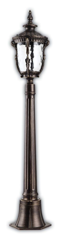 Светильник садово-парковый Feron PL5016 столб круглый 100Вт 230В E27 темно-коричневое золото