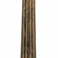 Светильник садово-парковый Feron PL5046 столб 60W E27 230V черное золото