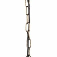 Светильник садово-парковый Feron PL5055 шар на цепочке 100W E27 230V черное золото