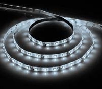 Лента светодиодная 60SMD(3528)/м 4.8Вт/м 12V 5м белый на белом c драйвером LS604