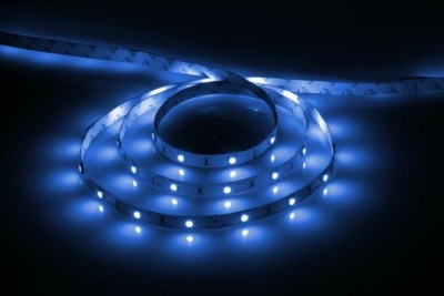 Лента светодиодная Feron LS606 30SMD(5050)/м 7.2Вт/м 5м IP20 12V синий