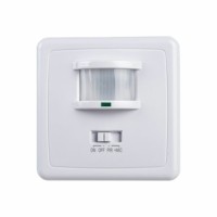 Датчик движения и освещенности 500W 12m 140° белый SEN1A/LX2000