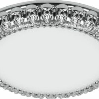 Светильник светодиодный Feron AL9010 встраиваемый 12W 4000K хром