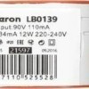 Драйвер для светодиодного светильника AL500 12W DC 90V 110mA Feron LB0139