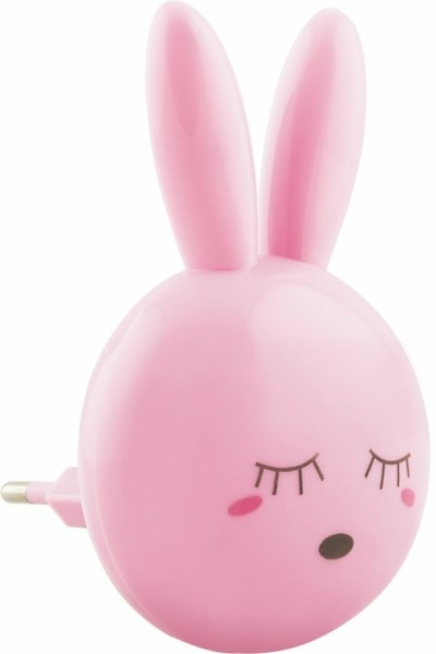 Светильник ночник Feron FN1168 0.5W 220V розовый