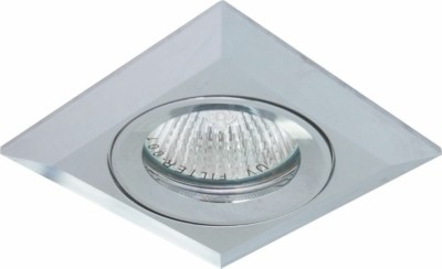 Светильник потолочный MR16 50W G5,3 матовый хром алюминий DL150