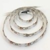 Лента светодиодная 60SMD(5050)/m 14.4W/m 12V 5m 2 белых + 1 теплый белый на белом основании LS607