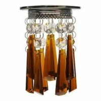 Светильник потолочный JCDR G5.3 хром коричневый с лампой A238(A2038)