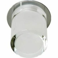 20W светильник декоративный с прозрачным стеклом под галогенную лампу G4