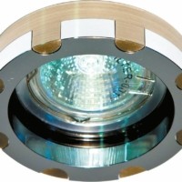 Светильник потолочный MR16 G5.3 бронза и хром DL193