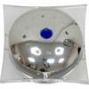 хром светильник декоративный c прозрачным стеклом под галогенную лампу MR16 G5.3
